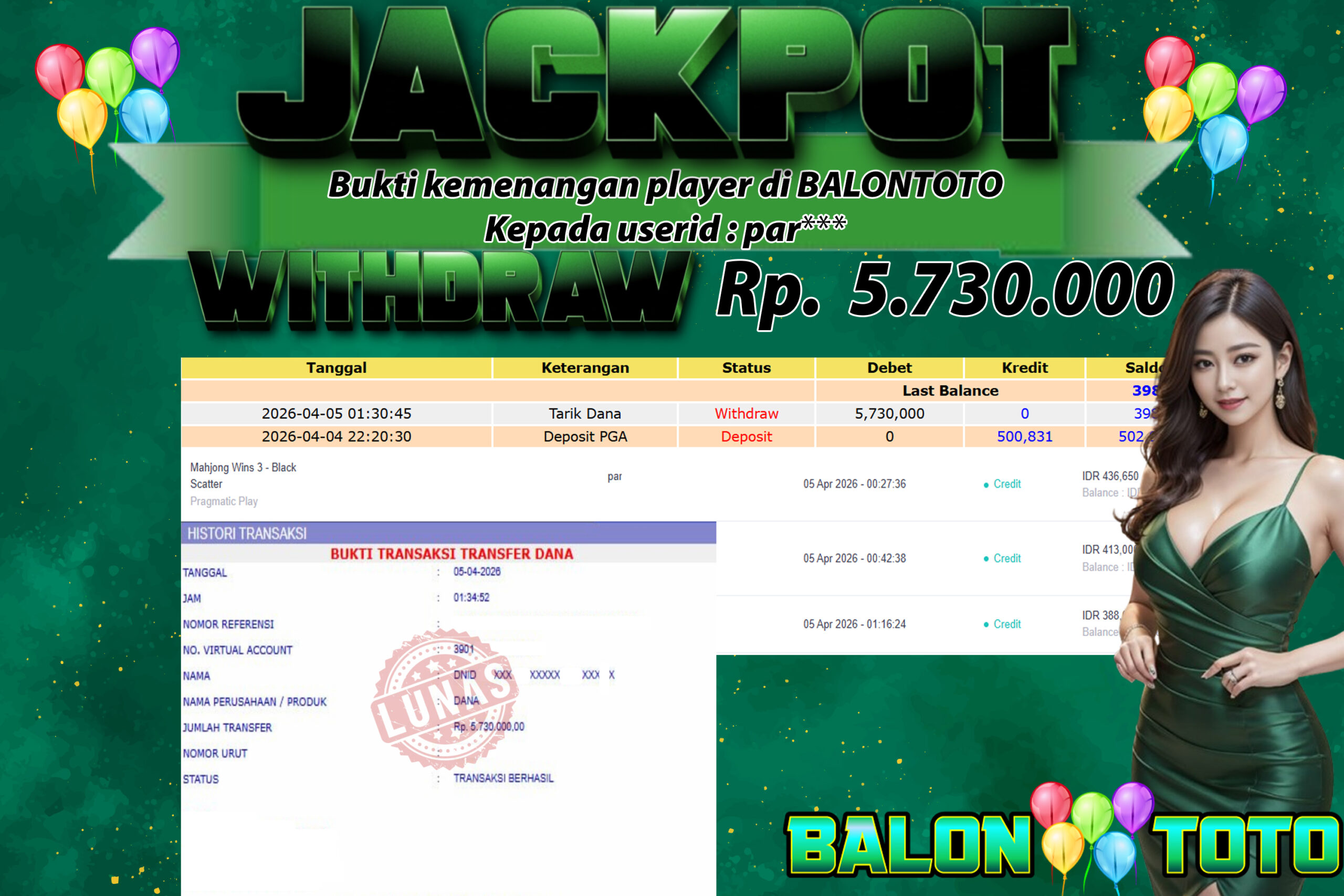 Prediksi BALONTOTO
